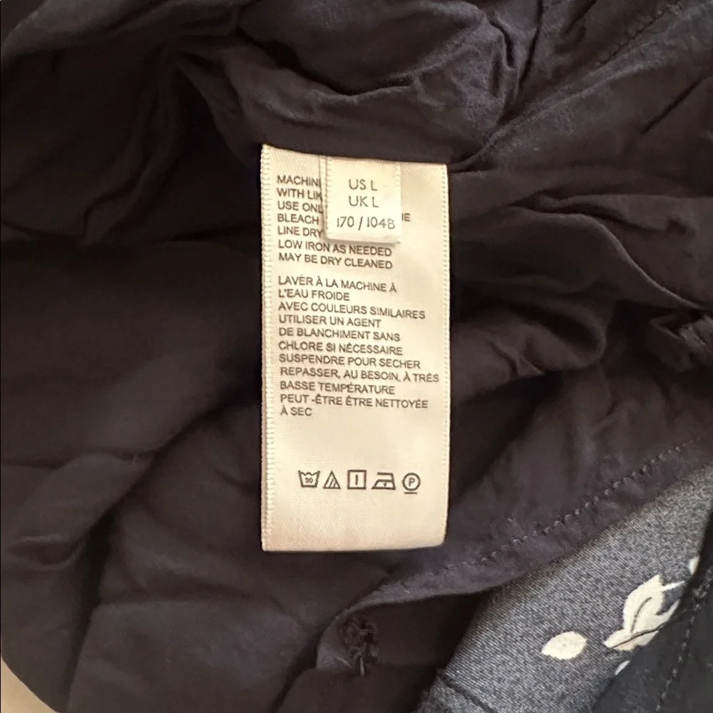 Free People Black Floral satin dress, L - Picture 12 of 14